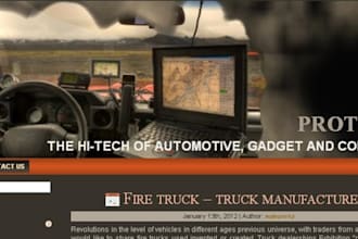 review and post an article of your site or product on my Hi Tech of Automotive Gadget and Computer site