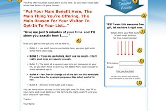 make a squeeze page with free ebook as giveaway and set your aweber form