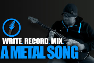write and record a heavy metal song