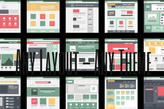 help with wordpress themes, pages or design