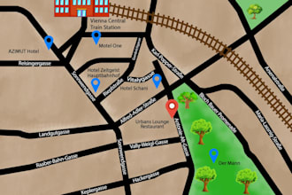 make a map for you