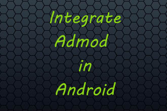 integrate ad network of admob,fb in your android application