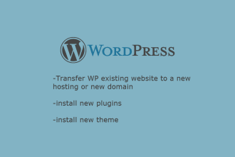 transfer, link, fix, migrate domain or hosting