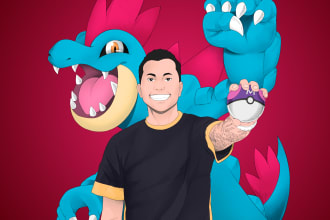 draw you as a pokemon trainer