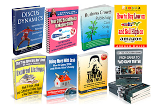 design a professional 2D or 3D eBook cover