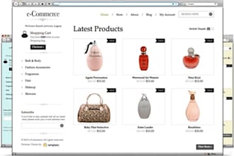 give you wordpress eCommerce template for online store by templatic theme