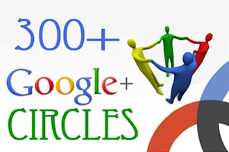 give you 300+ REAL looking Google circles to your plus page within 72 hours