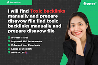 find toxic backlinks manually and prepare disavow file