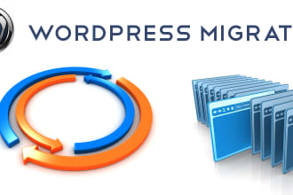 move, transfer html, wordpress website