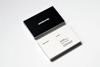 design professional business card