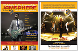 review your Original Music on Jamsphere Magazine plus tweet to 200k twitter fans