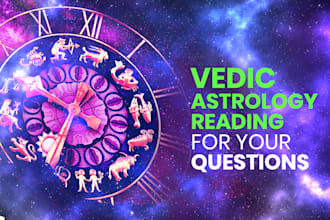 do vedic astrology reading for your 3 questions