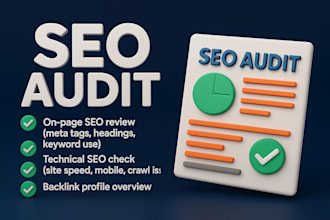 do a comprehensive SEO audit with a full actionable report