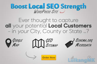 perform wordpress local SEO in your site