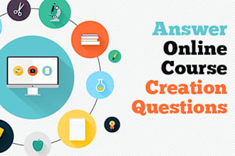 answer online course creation questions