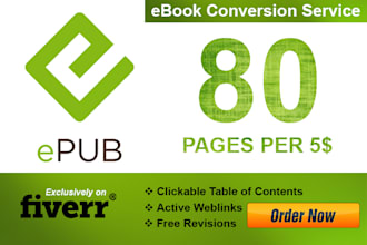 format, convert your word document into epub