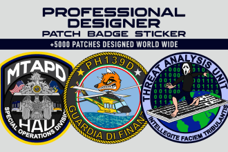design patch, badge, sticker