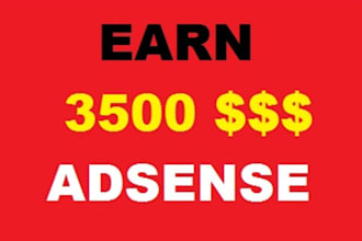 make you learn how to earn 3500 dollars per month from adsense