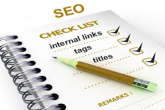 do a complete SEO audit of your website/blog