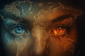 design a beautiful ai image