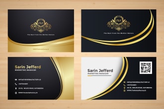 design custom, luxury, modern business card