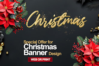 design christmas and new year banner