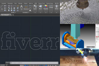 make dxf for waterjet, lasercut or cnc