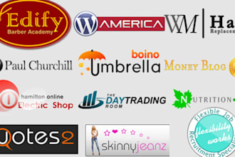 design modern minimal logo