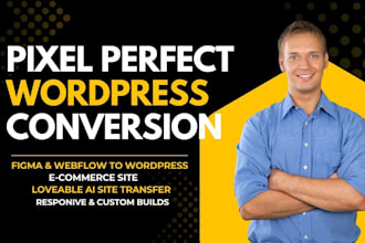 migrate claude ai, figma and webflow to wordpress elementor