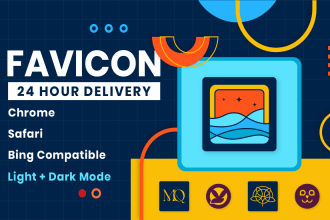 design modern favicon for website