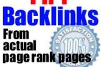 creat 30 PR3 and PR3+ auto aproved Dofollow blog comments for you and pinging all the link