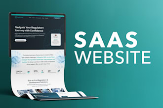 design and develop a b2b b2c saas business website