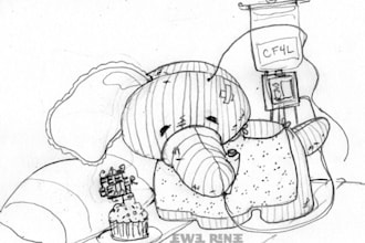 draw you a hellephant coloring page