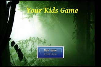 make your kids a quick PC game