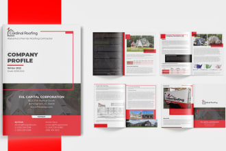 company brochure design, booklet design, PDF design, company profile, proposal