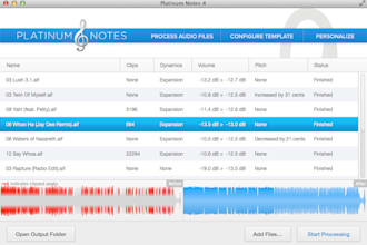 improve and normalize your audio files