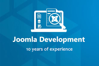 create a professional joomla website