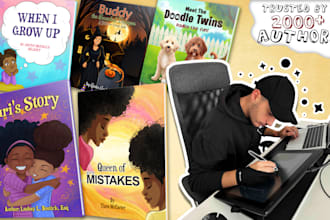 draw a children story book illustration