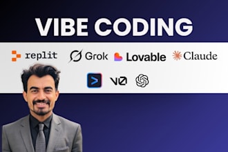 develop your vibe coding apps with replit lovable v0 cursor claud code