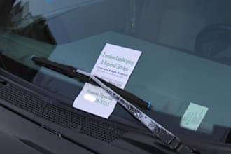 post 110 flyers on 110 different cars