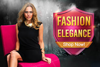 design impressive banner, ad and cover