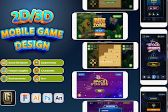 design 2d and 3d game graphics
