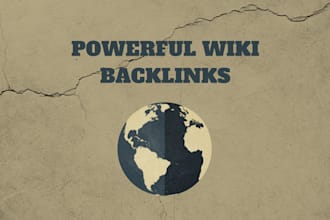 build 100 Wiki High PR backlinks