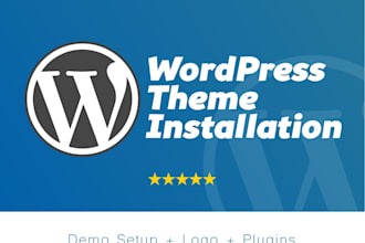 install and setup wordpress theme like demo
