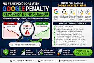 fix ranking drops with penalty recovery and link cleanup