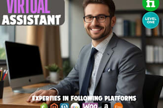 be your store manager and shopify virtual assistant