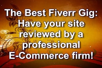 provide you with INCREDIBLE advice on your specific eCommerce store on the phone within 24 hours + Free Bonus