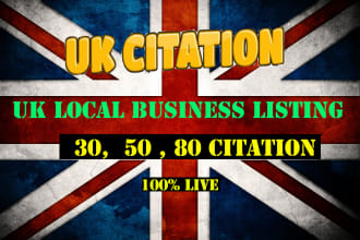 do 80 live citation for local UK business