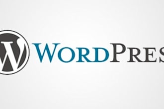 create 5 page WORDPRESS business website