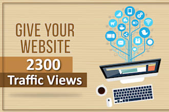 give Your Website 2,300 Traffic Views